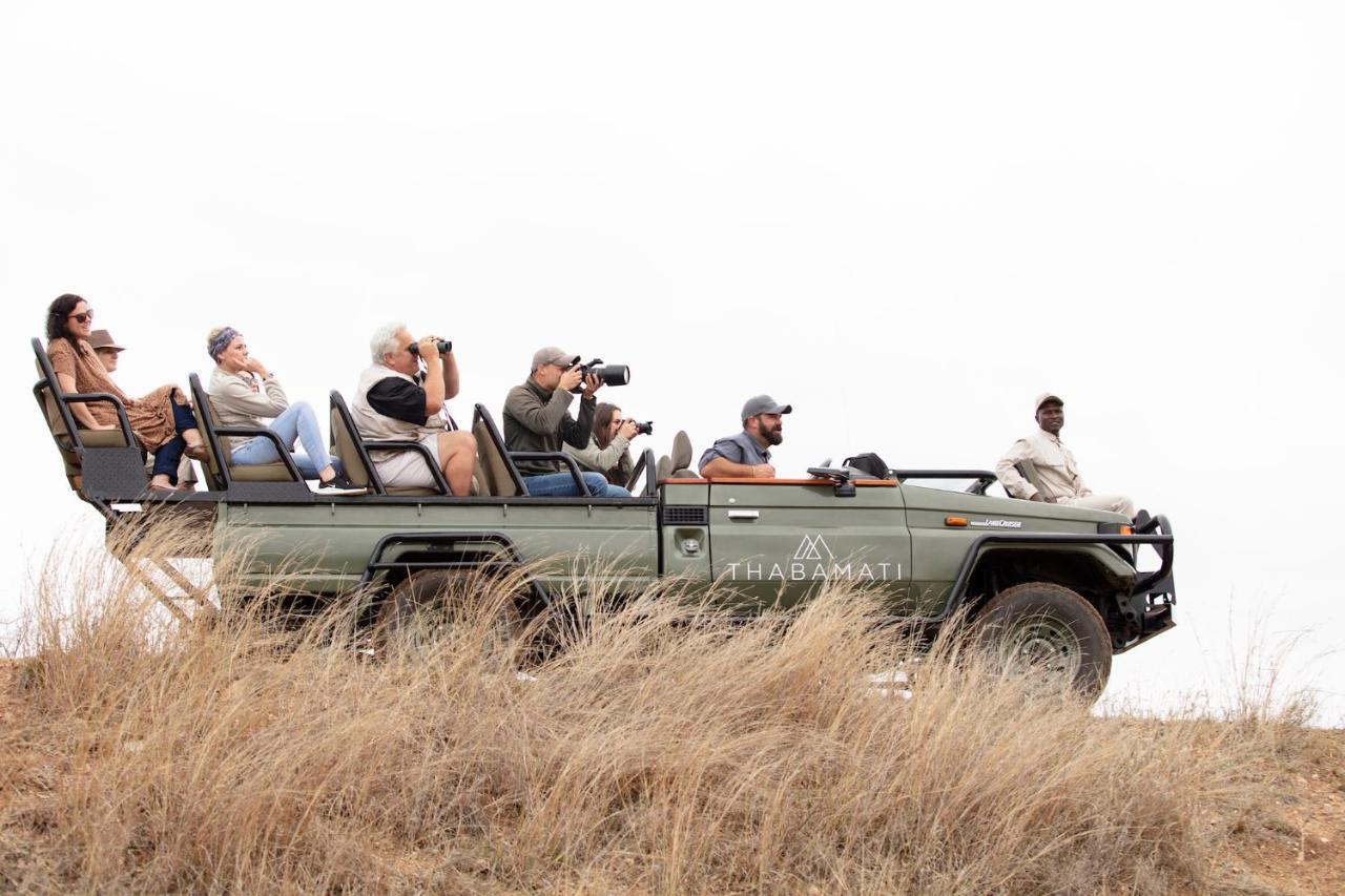 Thabamati Luxury Tented Camp ティムババティ野生保護区 エクステリア 写真
